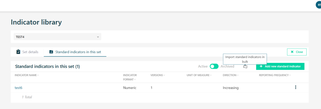 Importing Indicators into the Global Indicator Library in TolaData ...